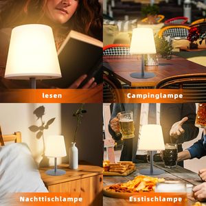 Güneş LED masa lambası açık dim şarj edilebilir renk değiştirme sıcak beyaz White işık IP44 güneş LED masa lambası - Product Image 5