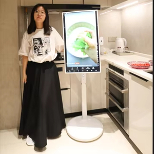 ポータブル回転充電式32インチLCDタッチスクリーンディスプレイAndroidスマートテレビ外部カメラ付き - Product Image 2