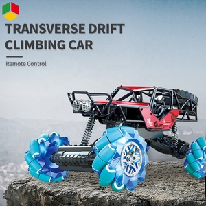 QS çin çocuk uzaktan kumanda 1:10 2.4G Drift tırmanma kamyon araba oyuncak elektrikli RC Off-Road dublör modeli araç oyuncak işık ile - Product Image 3