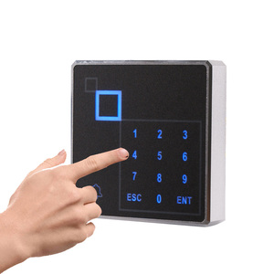 Metal klavye bağımsız erişim denetleyicisi Pin kodu <span class=keywords><strong>RFID</strong></span> erişim kontrolü tuş takımı <span class=keywords><strong>RFID</strong></span> kart okuyucu kapı erişim kontrolü - Product Image 1