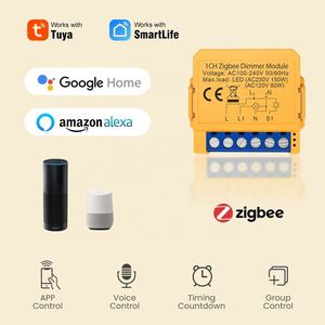 DIY スイッチ 調光器 ブレーカー リレー 1 2ギャング Tuya Smart ZigBee調光スイッチモジュール Alexa Google Home対応 - Product Image 4