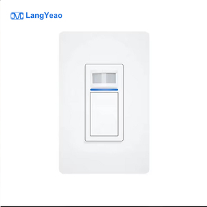 LangYeao for Tuya WiFi <strong>Sensor</strong> <strong>Switch</strong> PIR <strong>Light</strong> <strong>Sensor</strong> Wall Smart <strong>Switch</strong> New Product ABS Material 10A Max Touch Panel <strong>Light</strong> Sense - Product Image 1