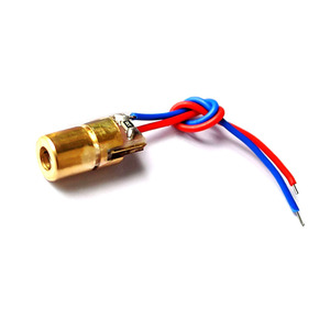 5V 650nm 5mW Einstellbares Laser-Punkt dioden modul Red Sight Copper Head <span class=keywords><strong>Mini</strong></span>-Laserpointer