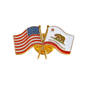 Quốc gia bán buôn cờ Kim Loại cổ áo huy hiệu <span class=keywords><strong>Gibraltar</strong></span> UK cờ tùy chỉnh thực hiện kép hai cờ kim loại pin phù hiệu - Product Image 6