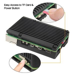 <strong>Raspberry</strong> <strong>Pi</strong> 5 <strong>Case</strong> Passive Cooling Aluminum Alloy Armor Shell Enclosure for <strong>Pi</strong> 5 - Product Image 4