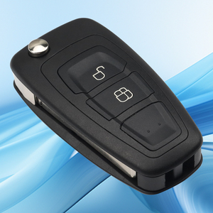 MS 2 Buttons Remote Control Flip Car <strong>Key</strong> 433MHz ASK for <strong>Ford</strong> Auto Vehicle <strong>Transponder</strong> Blank <strong>Key</strong> with HU101 Uncut Blade - Product Image 5