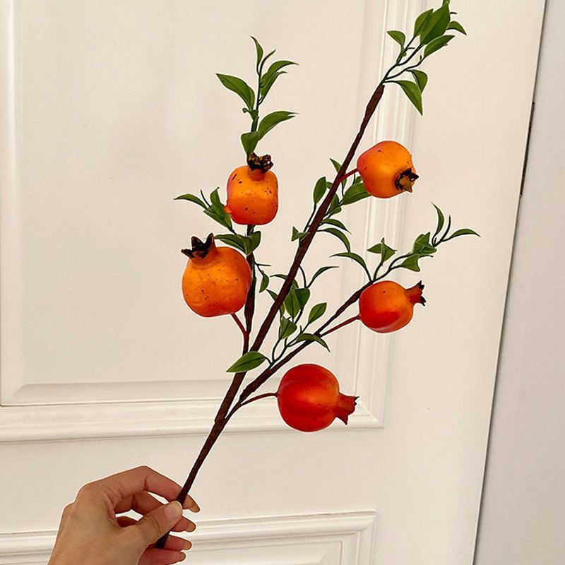 5 pomegranates