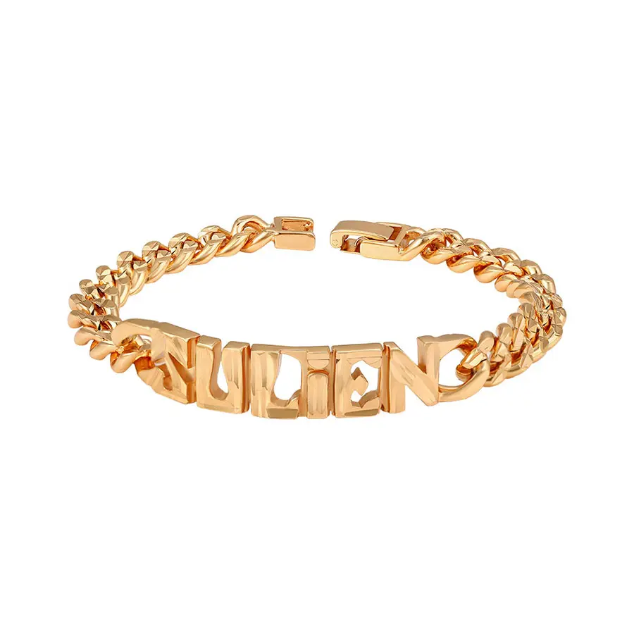 71735 xuping jewelry Wholesale fashion simple special offer thick chain hip hop cool 18K gold-plated bracelet