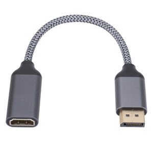 Justlink DP <strong>to</strong> <strong>HDMI</strong> Adapter 4K60Hz DisplayPort <strong>to</strong> <strong>HDMI</strong> Video Adapter Aluminum Shell DP Male <strong>to</strong> <strong>HDMI</strong> Female Cable for Monitor - Product Image 3