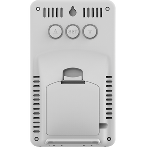 Estación meteorológica digital inalámbrica Sensor exterior Material ABS Pantalla LCD Controlador de temperatura interior Soporte ODM personalizable - Product Image 5