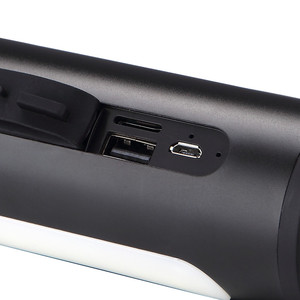 FCC CE KC CB ROHS SAA อนุมัติลำโพง Usb กันน้ำ4 In 1พร้อมไฟตั้งแคมป์ SOS,พาวเวอร์แบงค์5200MAh,ลำโพง Tws แฮนด์ฟรี - Product Image 4