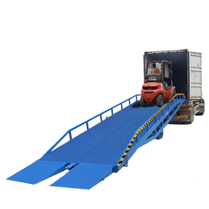 Ramp Dock Leveler Towable 8Ton Mobile <strong>Loading</strong> Ramp Forklift Truck Container Warehouse Mobile <strong>Unloading</strong> <strong>Platform</strong> - Product Image 2