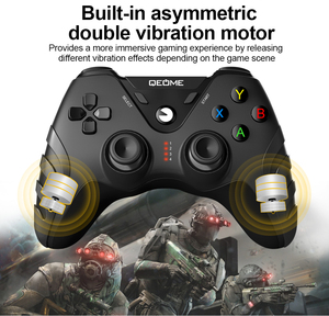 ゲームパッドPC/スイッチ/PS4/PS3/Android/iOS用2025ジョイスティック2.4GワイヤレスゲームコントローラーBluetooth接続方式