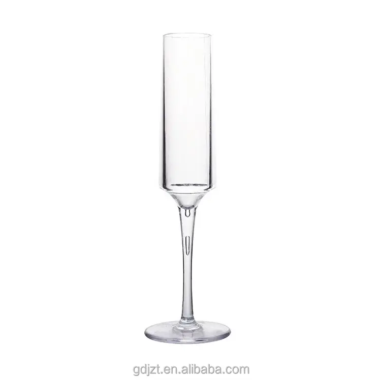 再利用可能な透明転倒防止バークリアアクリルPC素材シャンパングラス家庭用カクテルグラスギフトパーティーワインの使用法