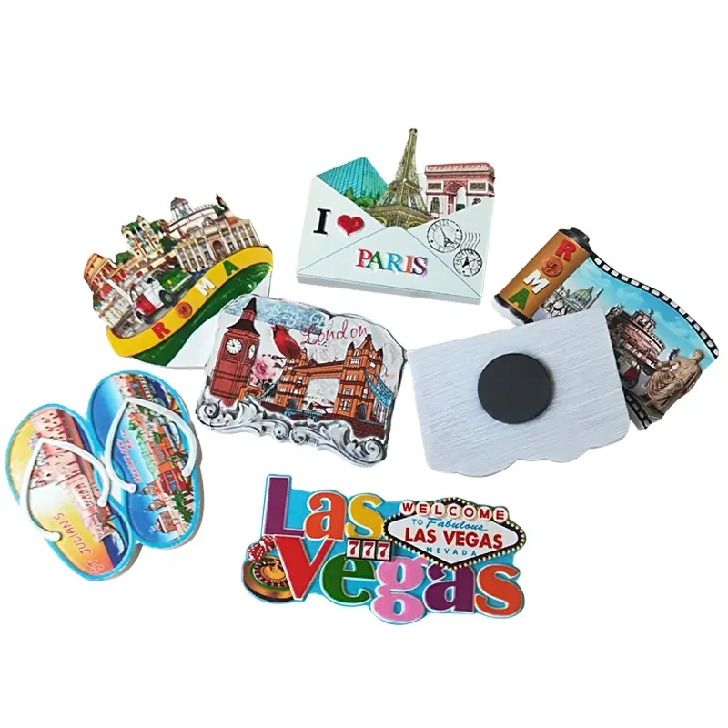 Commercio all'ingrosso 2024 stampi fata giardino miniature italia frigo Mganet Fridgs magneti personalizzati globo di neve produttori Souvenir magnete maldive