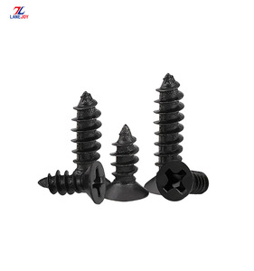 M1.2 M1.4 M1.7 siyah havşa başlı kendinden dokunarak vidalar/FlatHead kendinden dokunarak vidalar artı sert elektronik küçük vidalar - Product Image 5
