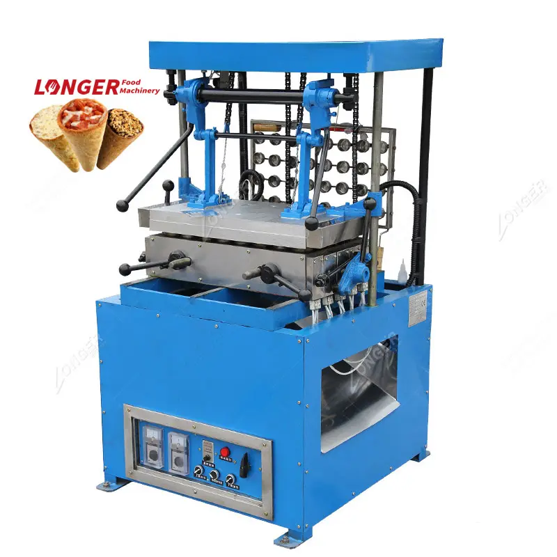Máquina automática para hacer conos de Pizza, con 40 cabezales