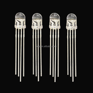 RGB <span class=keywords><strong>LED</strong></span> Diode đèn 5 mét/10 mét đầu vòng/hình bầu dục/phẳng/rơm thông qua lỗ Dip <span class=keywords><strong>LED</strong></span> - Product Image 4