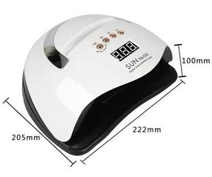 Secador de uñas de alta potencia, luz de Gel de velocidad de curado rápido, luz LED UV de 180W para uñas con 4 tipos de temporizador y Sensor inteligente - Product Image 3