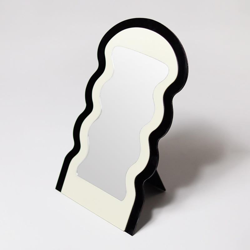 WHITE Wave mirror