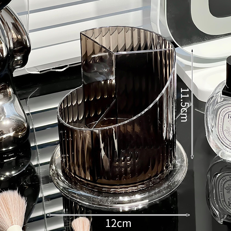 Rotating Pen Holder - Translucent Gray