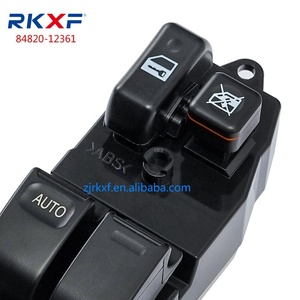 トヨタ カローラ RAV4用 左フロント ウィンドウレギュレーター コントロールスイッチパネル 84820-12361 84820-12450 84820-52090 84820-16100 - Product Image 2