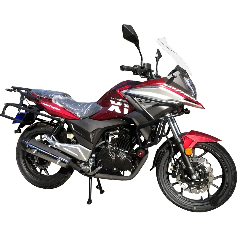 Roywell 150cc รถมอเตอร์ไซด์ผจญภัยขนาดใหญ่,อุปกรณ์สำหรับผู้ใหญ่รถสครูเซอร์แข่งกีฬาระบายความร้อนด้วยอากาศ