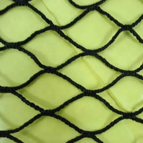Red de pesca de nailon sin nudo (raschel), tela de red de pesca china 210D/48