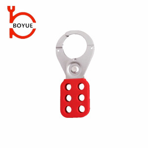 China Segurança Industrial Multipadlock Hasp bloqueio sem gancho porta uso plástico metal <span class=keywords><strong>Material</strong></span> punho tipo bloqueio função