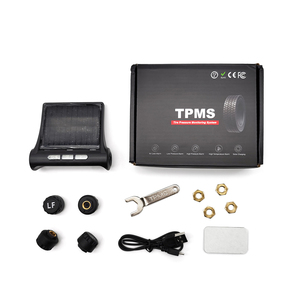 Sistema de monitoreo de presión de neumáticos TPMS universal Sensor de presión de neumáticos Medidor digital de neumáticos para automóviles - Product Image 6