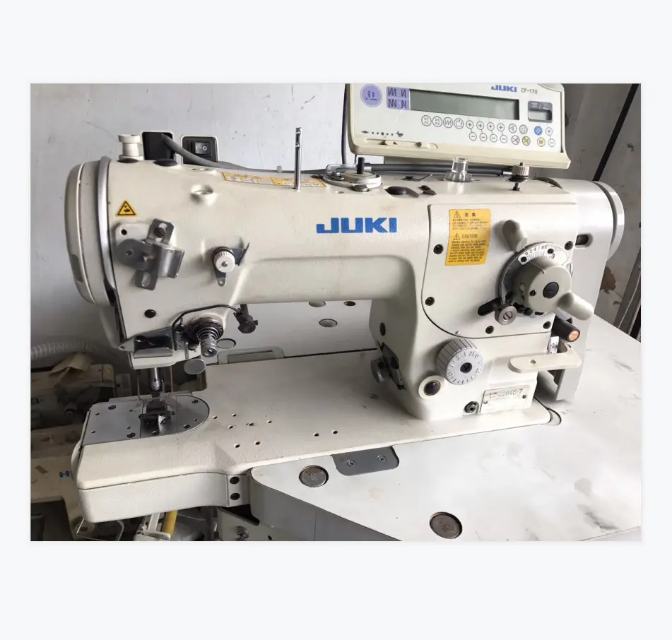 Deposito JUKIS LZ-2290C-7 macchina da cucire ad alta velocità a punto Zigzag digitale a testa Semi-asciutta giappone in vendita manuale bianco 100 80KG
