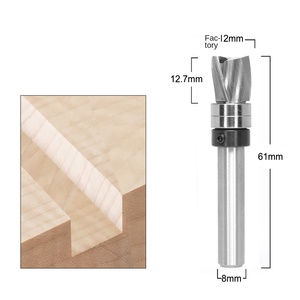 Kaynaklı entegre alaşım parmak freze çakısı 8 & 1/4 kolları HRc endüstriyel ağaç İşleme OEM ve ODM desteklenen - Product Image 2