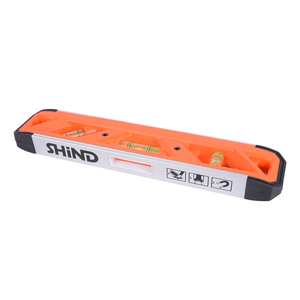 SHIND 30061塑料涂层迷你水平仪228毫米/9英寸磁性水平垂直角度测量抗紫外线水平仪 - Product Image 2