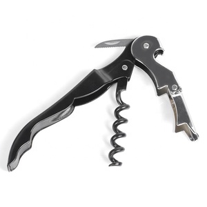 Şarap hediyeler 3 in 1 hipokampus Sommelier garsonlar arkadaş şarap anahtar bira şişe açacağı tirbuşon folyo kesici ile - Product Image 6