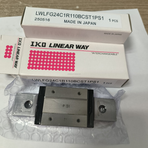 Bloque de guía lineal Iko de Japón, riel lineal de guía lineal LWLFG24 LWLFG24BCS LWLFG24C1R110BCST1PS1 - Product Image 1