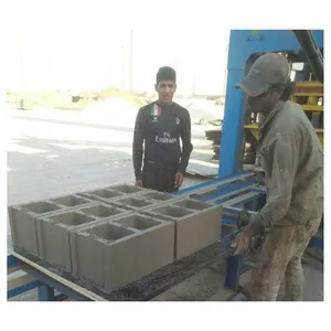 Máquina de fabricación de bloques de pavimentadora de ladrillos de cenizas volantes SY, línea de producción, máquina de fabricación de bloques huecos de hormigón, máquina de fabricación de bloques de construcción automática - Product Image 2