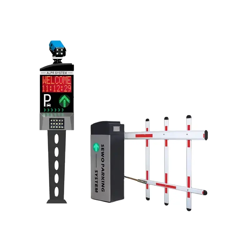 Sistema di parcheggio LPR per auto di sicurezza ad alta velocità con tecnologia di riconoscimento della targa