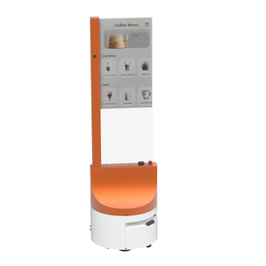 Robot intelligente da 30 pollici con sensore automatico ad alta intelligenza per schermo trasparente con apparecchiature pubblicitarie elettroniche mobili - Product Image 1