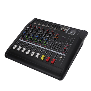 Professional <strong>6</strong> Channel <strong>Audio</strong> Sound System Big Power <strong>Audio</strong> Mixer With Power Amplifier <strong>Interface</strong> - Product Image 4