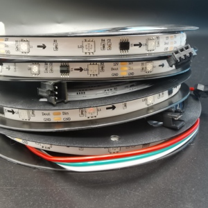 Dijital LED sihirli renk uzaktan kumanda RGB adresli Flex LED şerit ışık 12v 24v rgbic ışıkları festivali dekor - Product Image 6