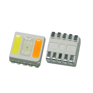 5050RGBWW 5チップ1 LED RGB + W + WW 5 in 1マルチカラーSMD 5050 5in1 LEDチップ