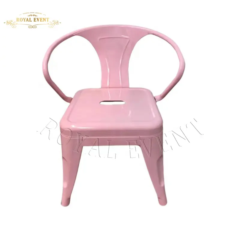 Wholesale Popular Metal Wedding Kids Party Chairs Birthday Baby Shower Hotel Children Chair For Event Banquet