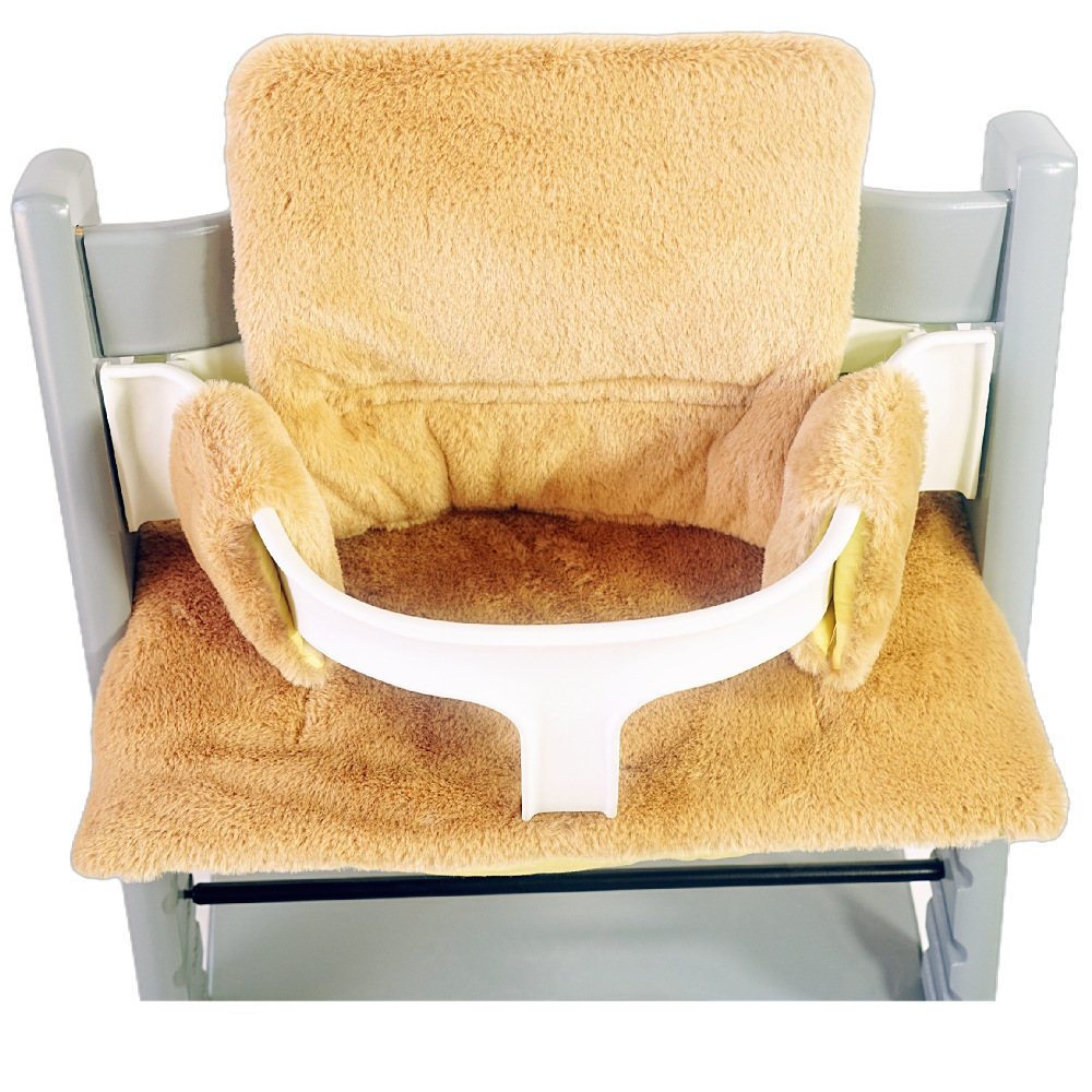 Coussin de chaise haute Stokke jaune terre