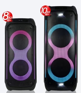 Professional 2 X 10 Dual Woofers Original Flip 5 Xboom Bass FM Audio Dj Speaker Sound <strong>System</strong> - Product Image 3