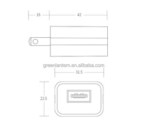 USB <strong>Power</strong> <strong>Adapter</strong> 5V <strong>1A</strong> 5W <strong>AC</strong> 110V US Plug for Wall Plug in LED Switching <strong>Power</strong> Supply - Product Image 5