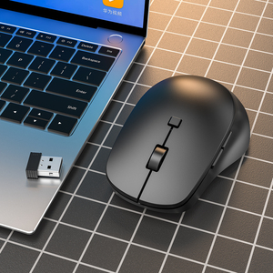 Tecla de copiloto inteligente AI, teclado silencioso ultrafino silencioso, teclado y ratón inalámbricos para ordenador de oficina delgado y silencioso para ordenador portátil - Product Image 2