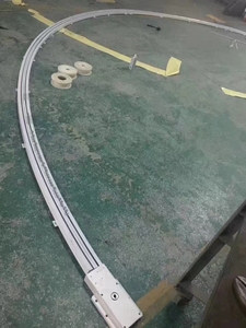 用于自动舞台的带弯曲导轨的电动重型电动舞台窗帘轨道系统 - Product Image 5