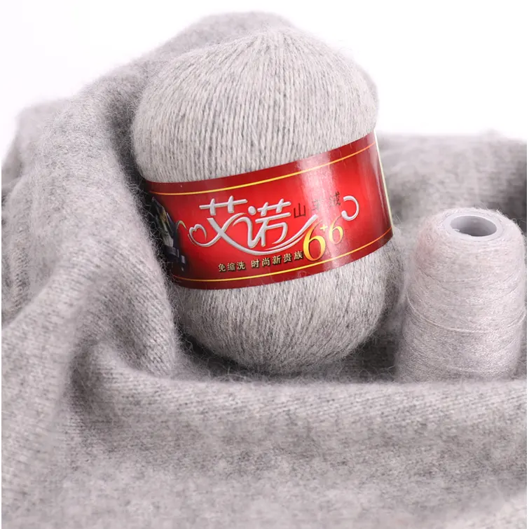 Nuovo 50g + 20g /set Cashmere mongolo lavorato a mano filato di Cashmere lana Cashmere filato per maglieria palla sciarpa filato di lana