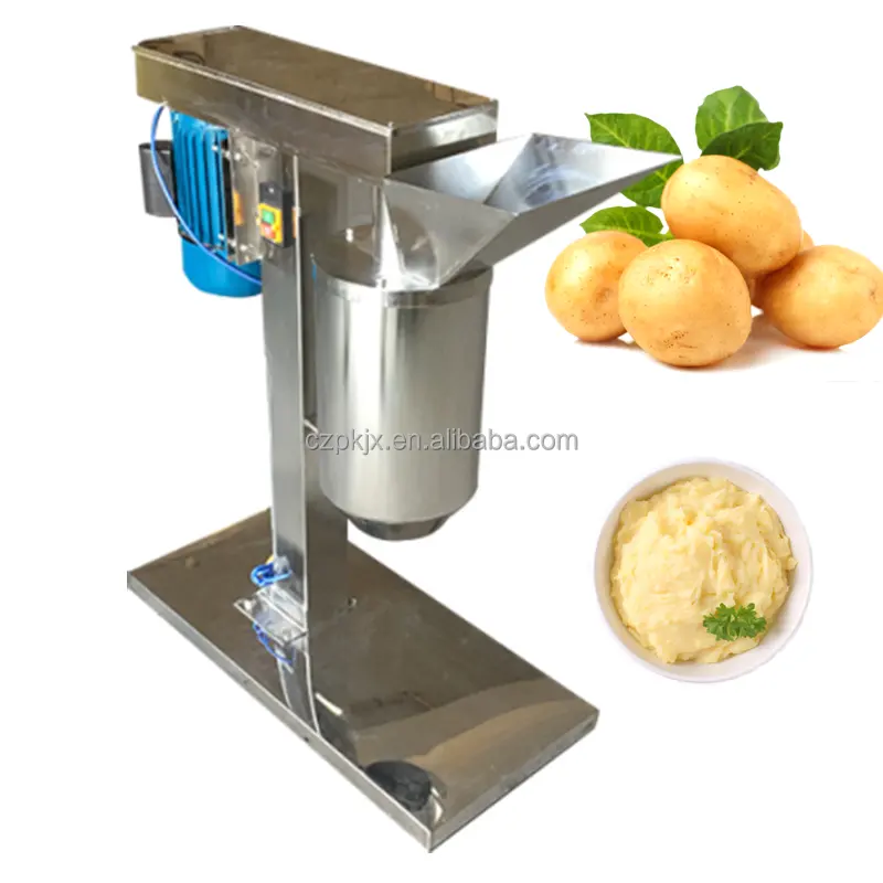 Ticari soğan yapıştır işleme makinesi biber değirmeni püresi patates sarımsak zencefil biber yapıştır makinesi satılık