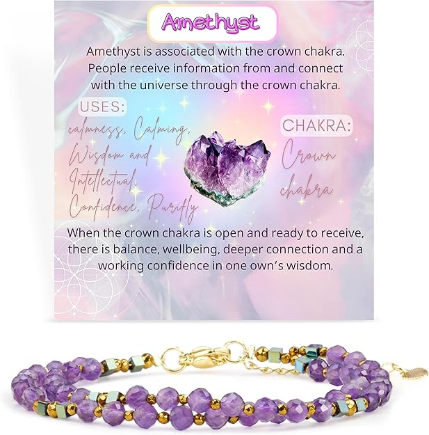Purple amethyst-wisdom